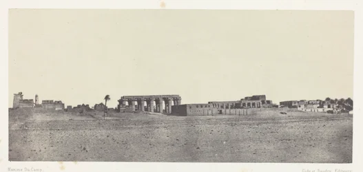 Luxor, General View of the Ruins; Thebes