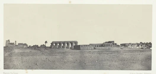 Louqsor, General View of the Ruins, Thebes