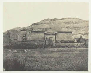 Médinet-Habou, Vue Générale des Rines, Thèbes