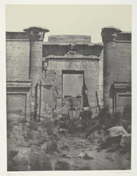Medinet-Habu, Propylaea of the Thutmoseum; Thebes
