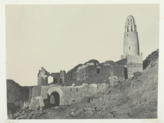 Mosquée de Bellal au Village de Bab, Nubie, 1849-51, printed 1852