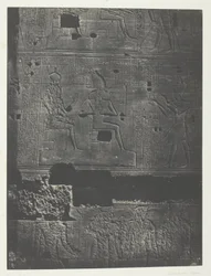Western Wall, Great Temple of Isis at Philae; Nubia, plate 78 from the album "Egypt, Nubia, Palestine and Syria" (1852)