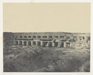 Palace of Karnak, Private Apartments of the Palace, Promenade of Thutmose III; Thebes
