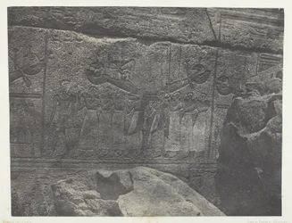 Palace of Karnak, Exterior Sculptures of the Granite Sanctuary; Thebes