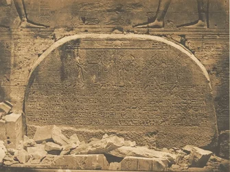 Proseyneme Sealed in the Second Pylon of the Temple of Isis, at Philae, April 15, 1850