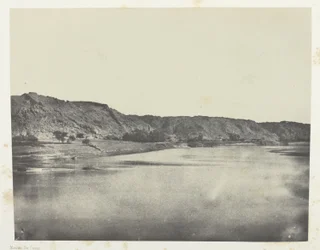 Eastern Bank of the Nile (Village of Bab), View Taken to the South of Philae; Nubia
