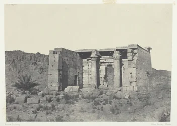 Temple de Tafeh Ancienne Taphis, Nubie