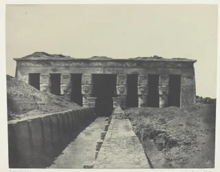General View, Grand Temple of Dendera (Teutyres), Upper Egypt