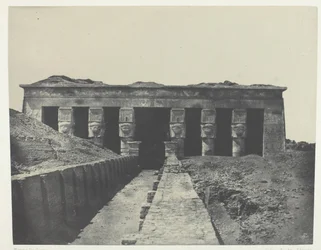 Vue Générale, Grand Temple de Dendérah Teutyres, Haute-Egypte