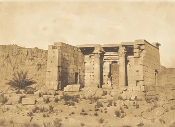 Vue du Temple de Tafah Taphis, April 9, 1850