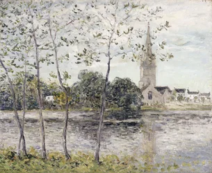 By the Pond at Rosporden, Finistere