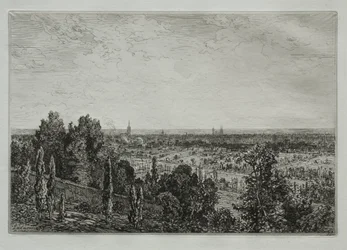 Bordeaux, View from the Coast of Cénon
