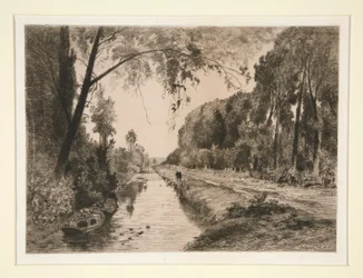 The Canal at Pont-Sainte-Maxence
