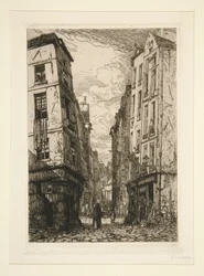 Rue des Marmousets (Old Paris)
