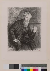 To Henri Edmond Cross: [Portrait of Henri-Edmond Cross]