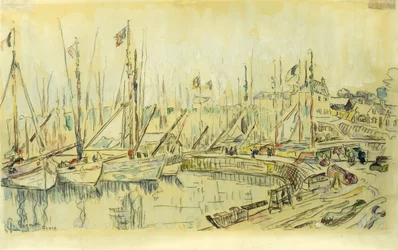Barges on the Seine