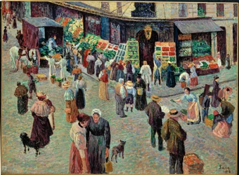 The Street of the Abbesses, Paris