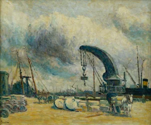 The Port, Quay at Schiedam