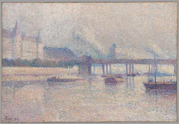 The Banks of the Seine River in Paris