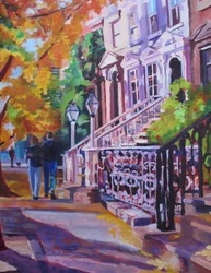 Autumn City Stroll