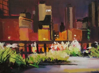 City Night Garden Glow