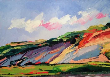 Colorful Rolling Hills