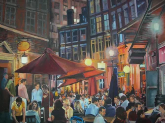 Lively City Night