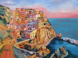 Vibrant Italian Coast
