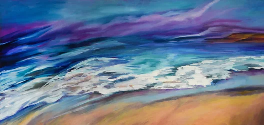 Vibrant Ocean Waves