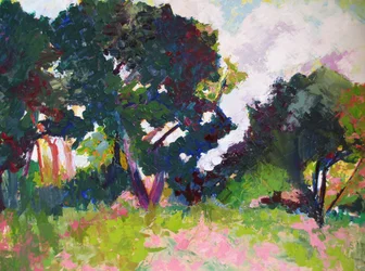 Vibrant Summer Landscape