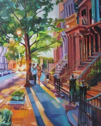 Warm City Stroll