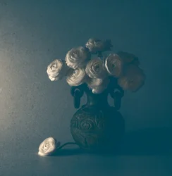 Classic Ranunculus Still Life