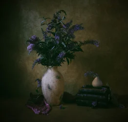 Moody Floral Still Life