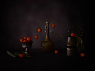 Rustic Berry Still Life