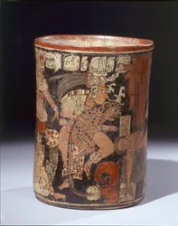 Cylindrical Vessel with Sacrificial Scene