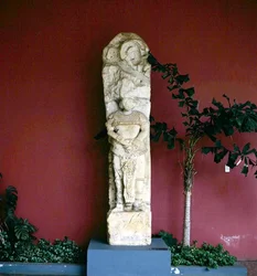 Stela 15 from Piedras Negras, Peten, Guatemala, Late Classic Period (781 AD)