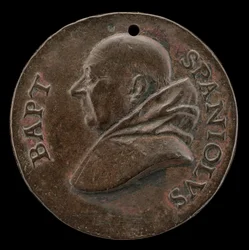 Battista Spagnoli of Mantua, Carmelite Poet [obverse]