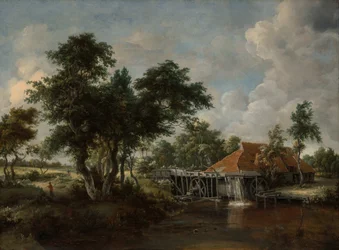 The Watermill with the Great Red Roof