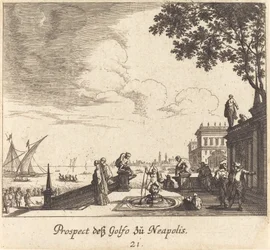 View of Gulf of Naples
