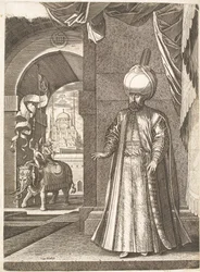Portrait of Sultan Suleiman the Magnificent (standing)