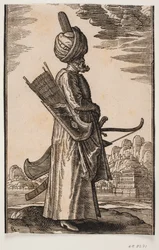 Standing Archer, Profile to the Right