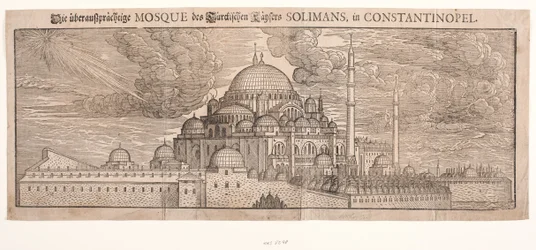 The Suleimanyie Mosque, as Seen from the North East
