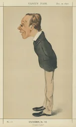 Mr Henry Fawcett (colour lithograph)