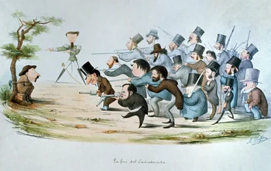 The End of a Caricaturist, 1860
