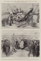 The Disaster on Board the Russian Ironclad Sissoi Veliki off Crete