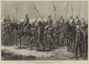 The Zulu War, Return of the Ambassadors from Cetewayo to Lord Chelmsford