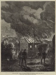 The Zulu War, Ulundi in Flames, Burning of Cetewayo