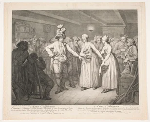 Anna Colbiørnsen and Colonel Löven