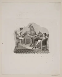 Scene with Two Women