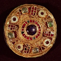 Round Brooch
